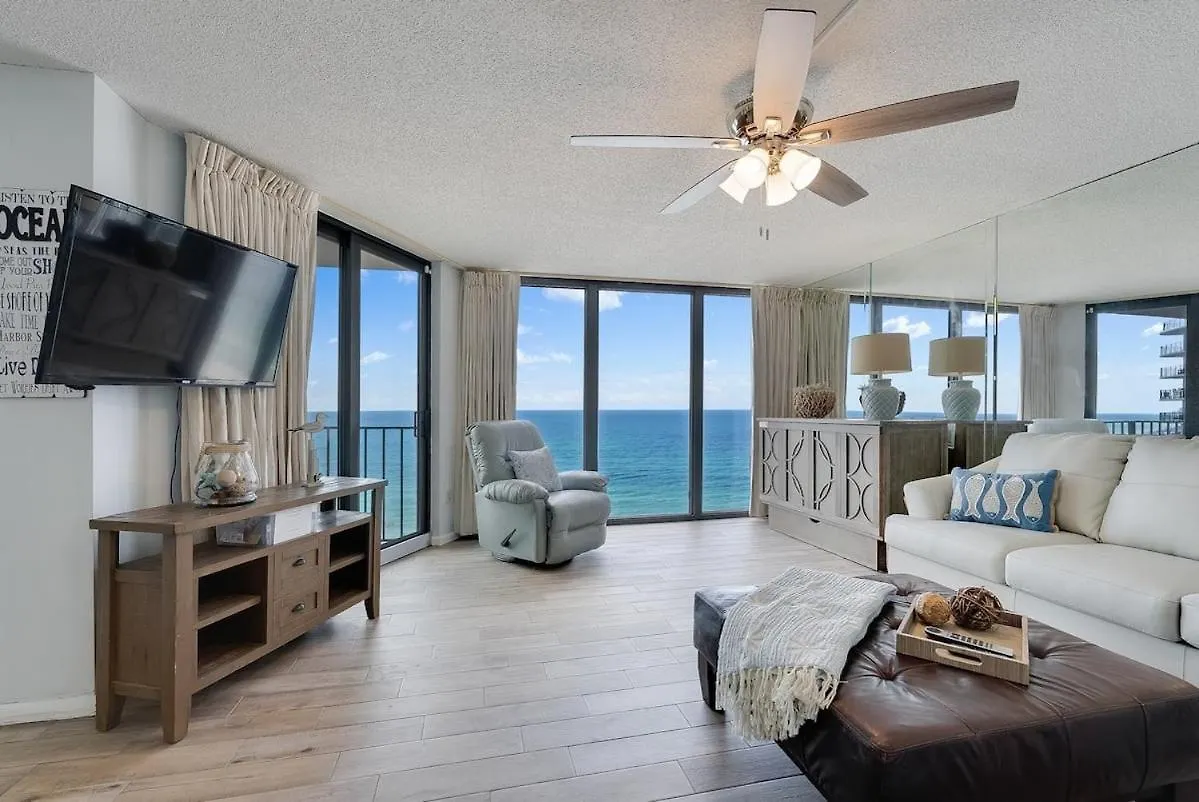 شقة Edgewater T2 #911 Sleeps 10 With Amazing Sunsets! بنما سيتي بيتش