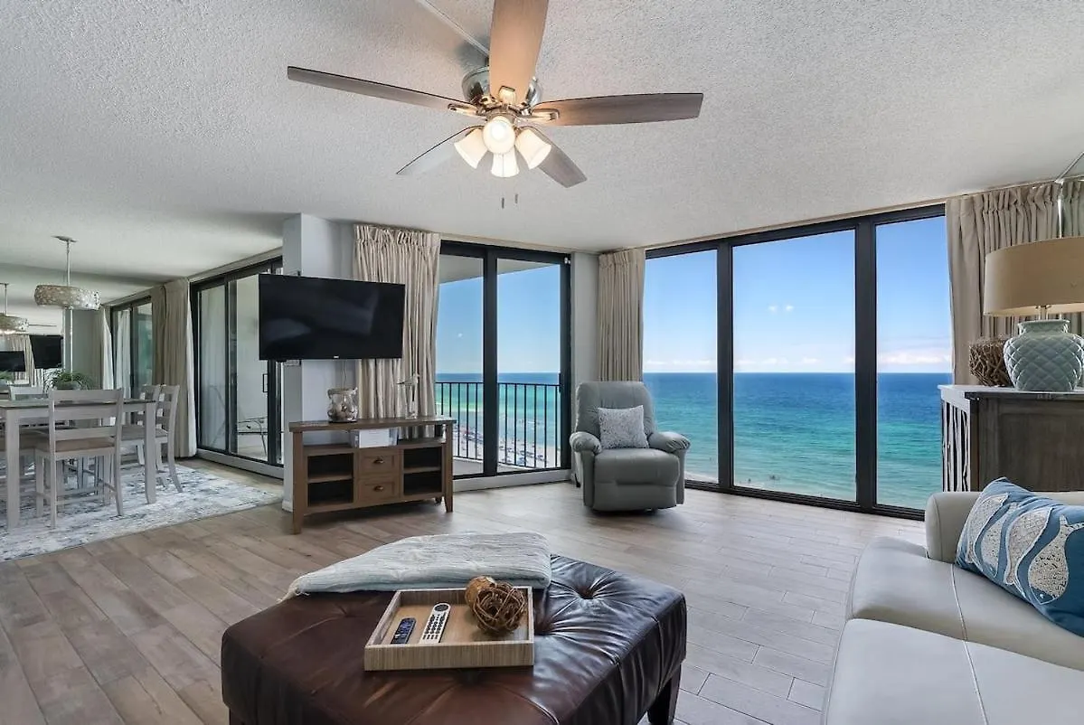 شقة Edgewater T2 #911 Sleeps 10 With Amazing Sunsets! بنما سيتي بيتش